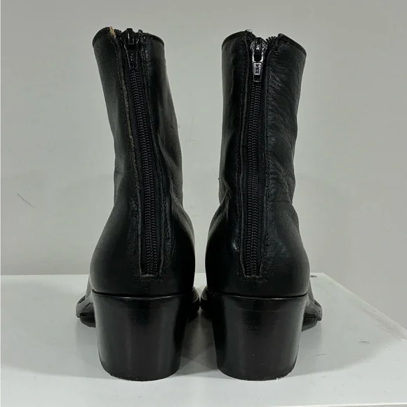 Acne Studios Square Toe Leather Boot Size US 8 EU 41 - Picture 6 of 15